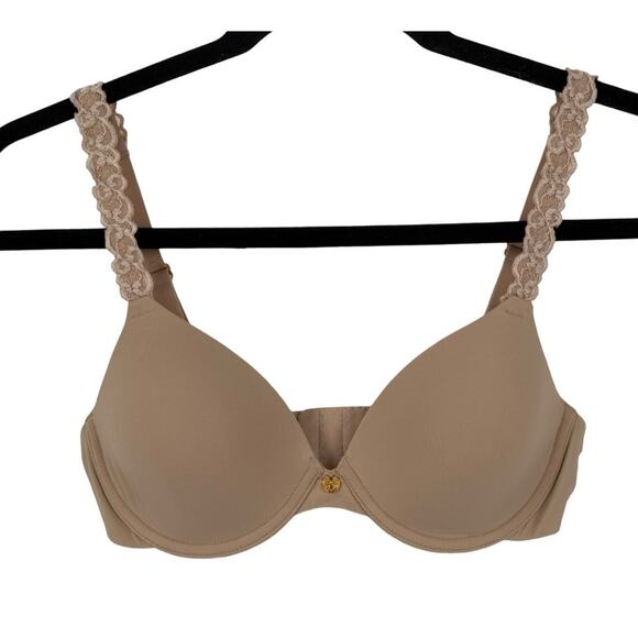 Natori732080 Pure Luxe underwire T-shirt bra tan size 32B - Picture 2 of 7